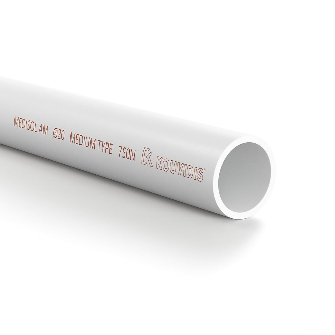 MEDISOL AM tubo rígido com tecnologia antimicrobiana