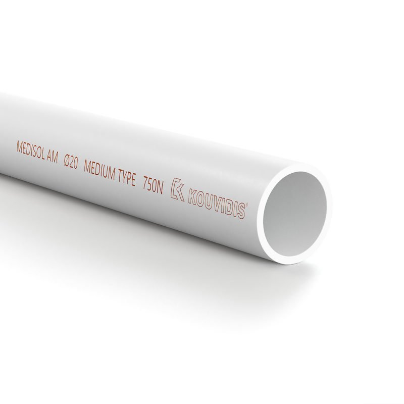 MEDISOL AM tubo rígido com tecnologia antimicrobiana
