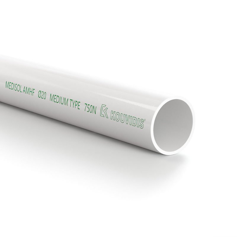 MEDISOL AMHF halogen free rigid conduit with antimicrobial technology
