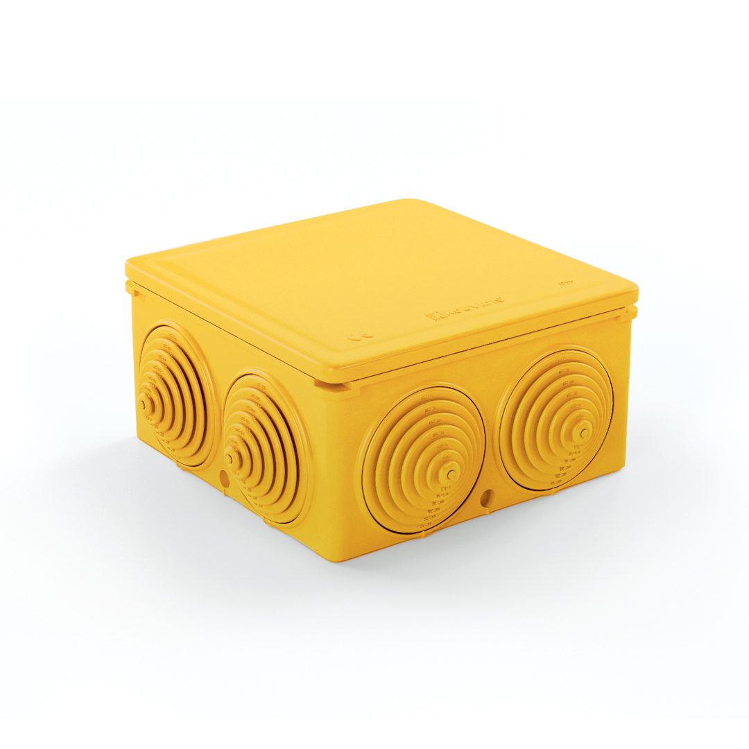 SUPERSOL PLUS στεγανό κουτί διακλάδωσης με βαθμιδωτές τάπες